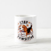 hondenontwerp koffiemok (Center)