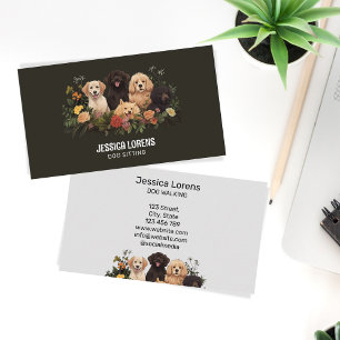  hondenoppas, huisdierverzorger, dierenarts visitekaartje