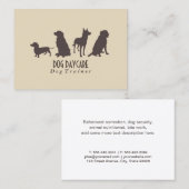 Hondenpakket | Hondentraining Visitekaartje (Voorkant / Achterkant)