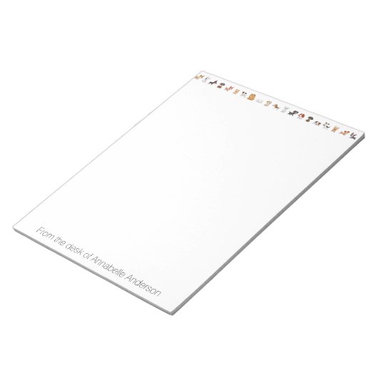 hondenparade notitieblok (Schuin)