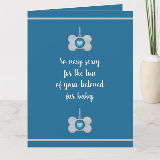 hondenpaskaart van dalDesignNZ Kaart (Voorkant)