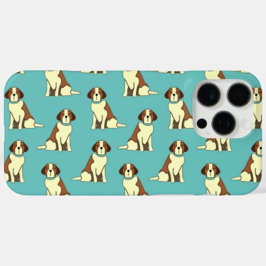 hondenpatroon Case-Mate iPhone case (Achterkant (horizontaal))