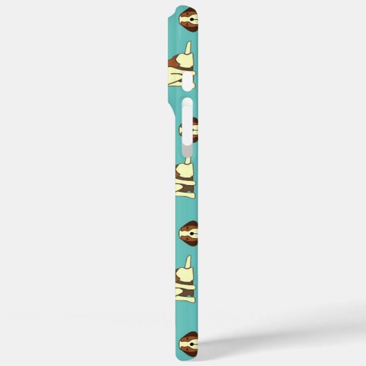 hondenpatroon Case-Mate iPhone case (Achterkant / Links)