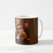 Hondenpianist Koffiemok (Voorkant rechts)