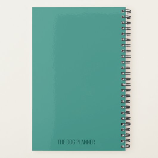 hondenplanner planner (Achterkant)