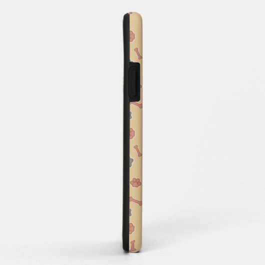 hondenpoot iPhone / iPad case (Achterkant/rechts)