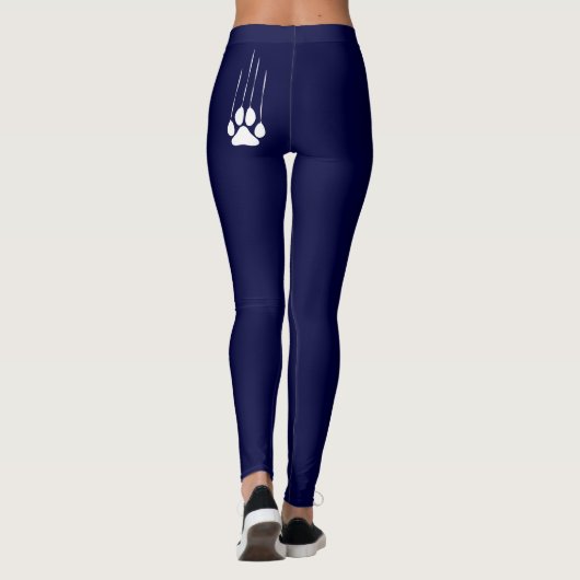 Hondenpoot Vrouwen Leggings (Achterkant)