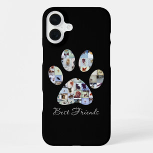 Hondenpootafdruk Foto Canvas,  Aangepaste Honden C iPhone 16 Plus Hoesje