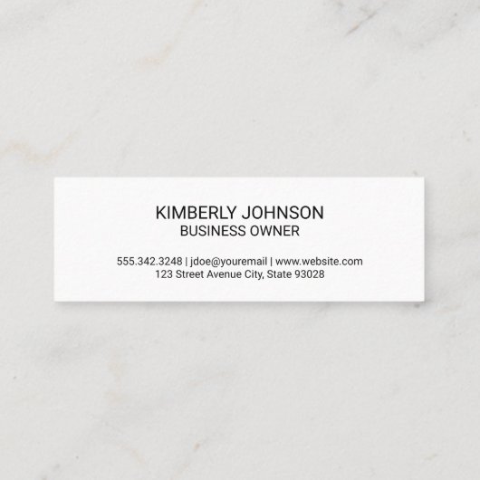 Hondenpootafdruk | Groene gras achtergrond Mini Visitekaartje (Achterkant)