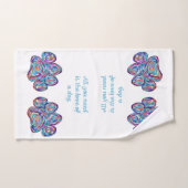 Hondenpootafdruk Handdoek van Liefde (Handdoek)