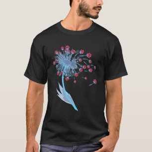 Hondenpootafdruk Hondenbloem Paardebloem Hondenlie T-shirt