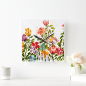 HONDENPOOTAFDRUKKEN BLOEMEN TUI NHEK VIERKANTE KLOK (Huis)