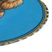 Hondenportret in Lijst Snijplank (Hoek)