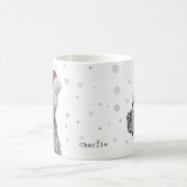 Hondenportret Kerst Koffiemok (Center)