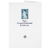 Hondenportret van schattige border collie met tedd (Achterkant)