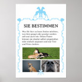 Hondenposter om zelf te ontwerpen  poster (Voorkant)