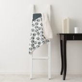 Hondenpoten Gepersonaliseerde Sherpa Hondendeken Deken (In situ)