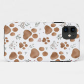 Hondenpoten iPhone hoesje (Achterkant (horizontaal))