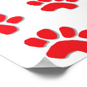 Hondenpoten Poster (Hoek)