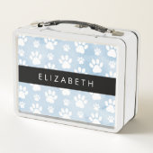 Hondenpoten, witte poten, blauwe Waterverven, Jouw (Achterkant)