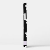 Hondenpoten, witte poten, Lila harten, Jouw naam Case-Mate iPhone Case (Achterkant / Rechts)