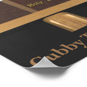 hondenprediker poster (Hoek)