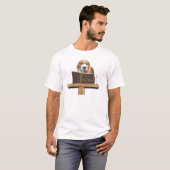hondenprediker t-shirt (Voorkant volledig)