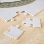 HONDENPuzzel, ZWART & WITTE HOND Legpuzzel (Zijkant)