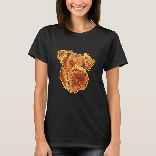 Hondenras Airedale Terrier T-shirt (Voorkant)