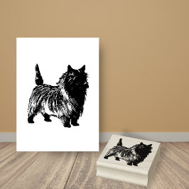 Hondenras Cairn Terrier Rubberstempel