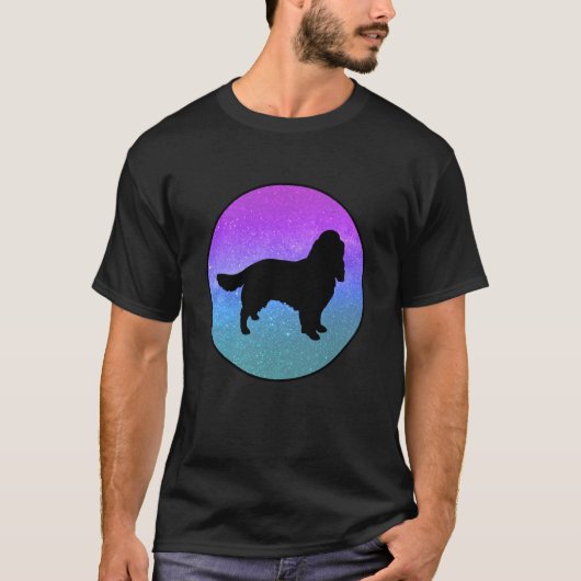 Hondenras Engelse Springer Spaniel Hond Ruimte Mel T-shirt (Voorkant)