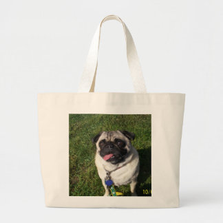 hondenras grote tote bag