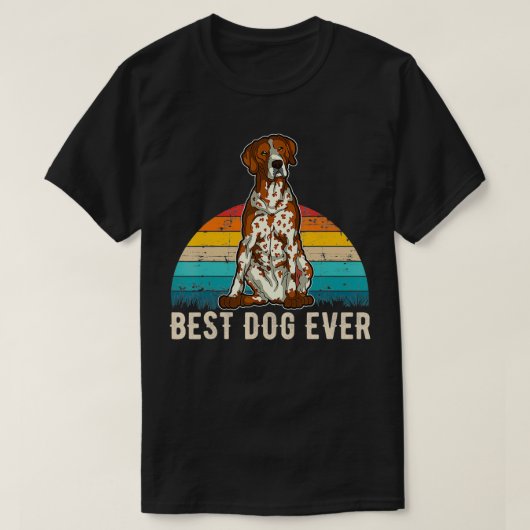Hondenras GSP - Shorthaired Pointer T-shirt (Design voorkant)