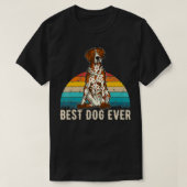 Hondenras GSP - Shorthaired Pointer T-shirt (Design voorkant)