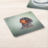 Hondenras Kartonnen Onderzetters (Schuin)