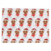 Hondenras kerstmis van Labrador Groot Cadeauzakje (Achterkant)