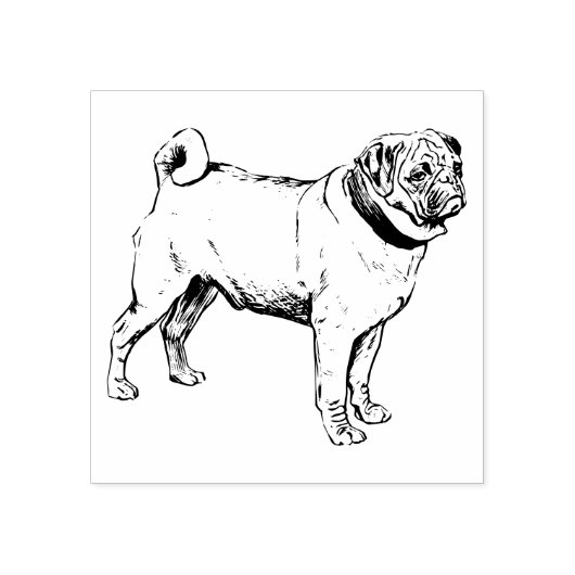 Hondenras Rubberstempel (Afrduk)