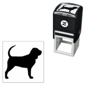 Hondenras Silhouette Zelfinktende Stempel (In situ)