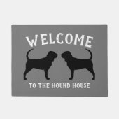 Hondenras Silhouettes Deurmat (Voorkant)