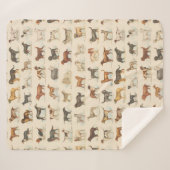  Hondenras Tekeningen gepatenteerd Sherpa Deken (Voorkant (horizontaal))