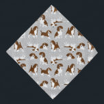 Hondenras van beagle - grijs bandana<br><div class="desc">Hondenras van beagle - grijs</div>