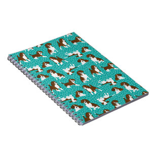 Hondenras van Beagle - turquoise Notitieboek