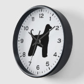 Hondenras van de Afghaanse hond Silhouette (Hoek)