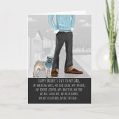 Hondenras van de hond uit de Vaderdag Kaart (Voorkant)