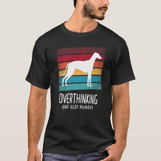 Hondenras van de windhond van Greyhound 1 T-shirt (Voorkant)