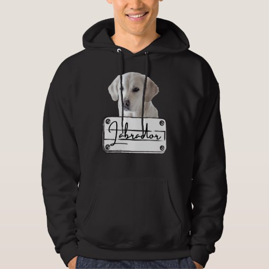 Hondenras voor labrador Retriever Hoodie (Voorkant)