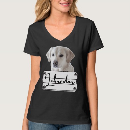 Hondenras voor labrador Retriever T-shirt (Voorkant)