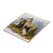  Hondenrassen afdrukken Tegeltje (Zijkant)