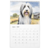 Hondenrassen Kunstkalender Kalender (Mar 2027)