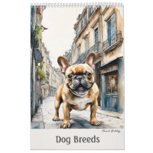 Hondenrassen Kunstkalender